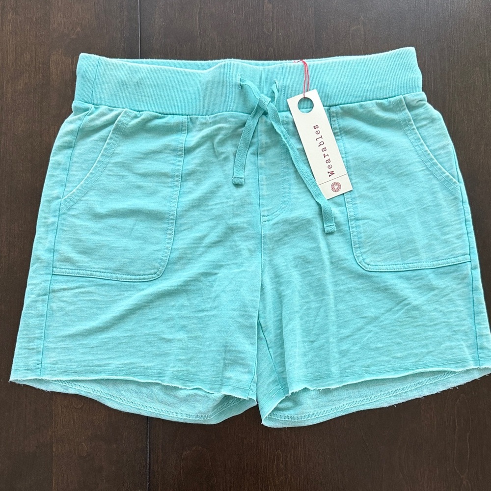 Women's Teal Athletic Shorts by Sundance